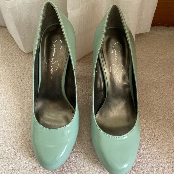 Jessica Simpson Light Blue Heels - Picture 2 of 5